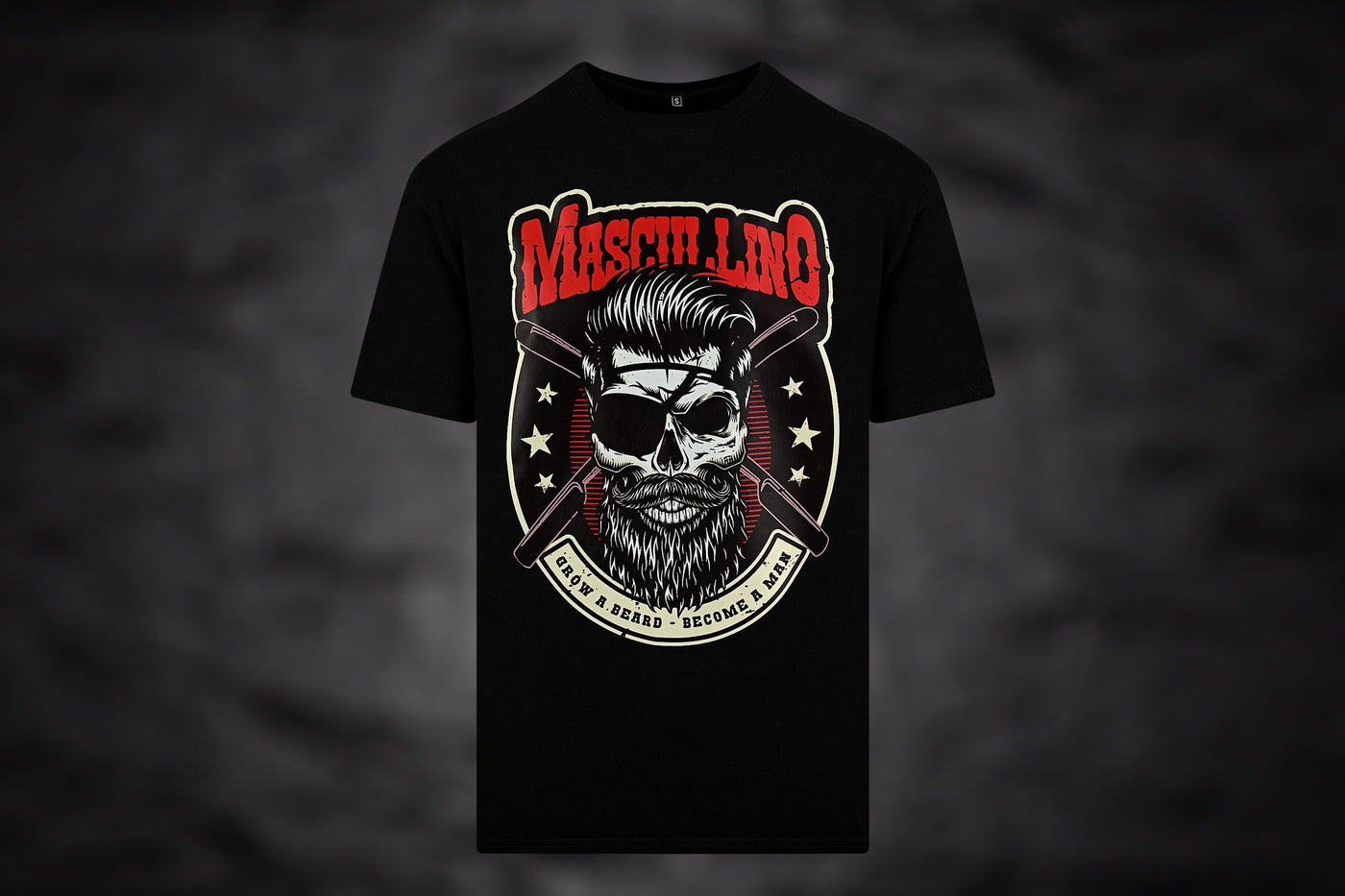 Тениска "Grow Your Beard" Mascullno