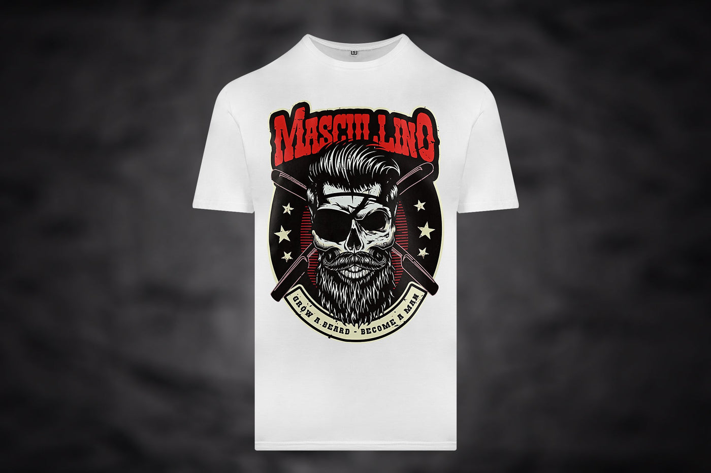 Тениска "Grow Your Beard" Mascullno